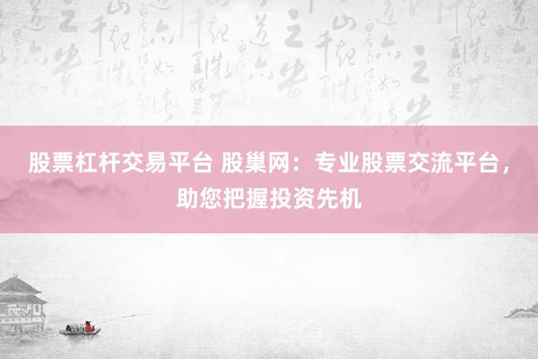 股票杠杆交易平台 股巢网：专业股票交流平台，助您把握投资先机