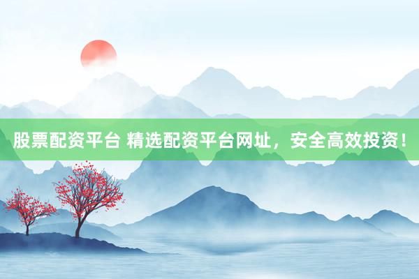 股票配资平台 精选配资平台网址，安全高效投资！