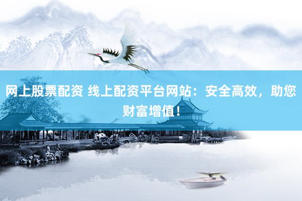 网上股票配资 线上配资平台网站:安全高效,助您财富增值!